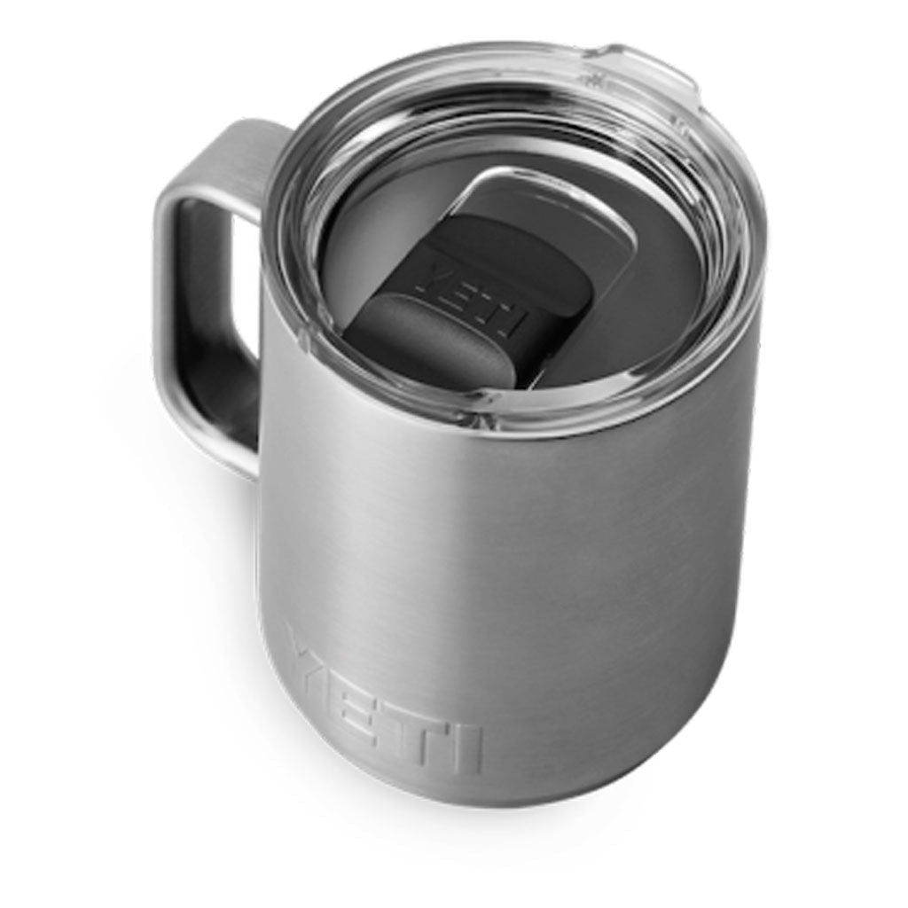 YETI Rambler - Taza apilable de acero inoxidable con tapa MagSlider, 10  onzas, color lila cósmico