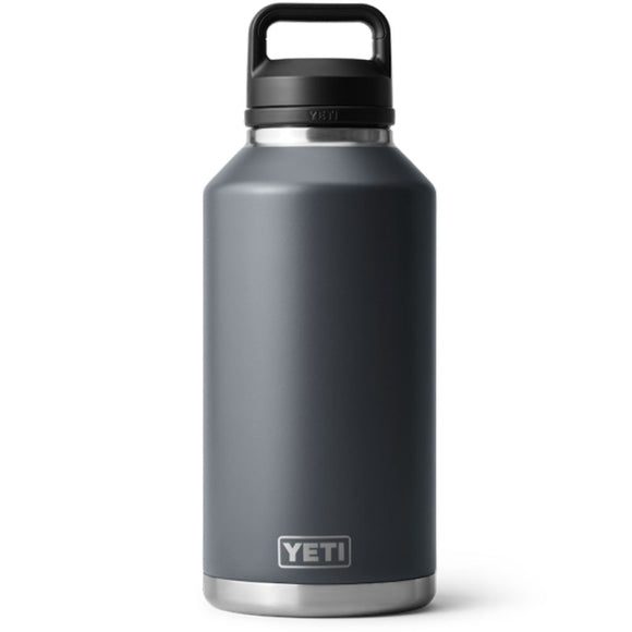 Termo Yeti Rambler 64 oz Bottle Chug Charcoal