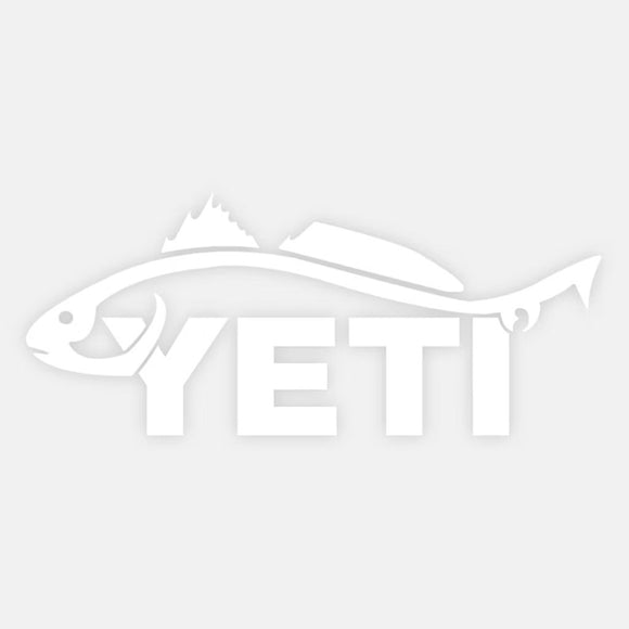 Calcomanía Yeti Redfish Window Decal
