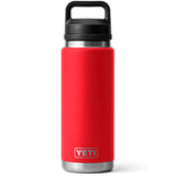 Termo Yeti Rambler 26 oz Bottle Chug Rescue Red