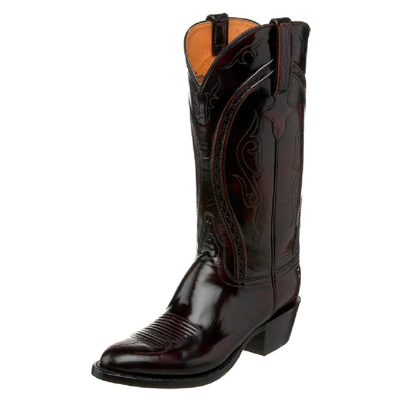 Botas Lucchese Classics L1509.63 Black Cherry Goat