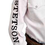 Camisa Stetson Boys Mod 11-030-0489-0025 WH