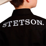 Camisa Stetson Boys Mod 11-030-0489-1022 BL