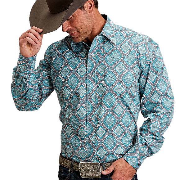 Camisa Stetson Mod 11-001-0425-2057 BU