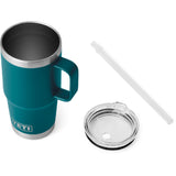 Taza Yeti Rambler 25 oz Straw Mug Agave Teal