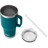 Taza Yeti Rambler 35 oz Straw Cup Agave Teal