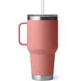 Taza Yeti Rambler 35 oz Straw Cup Sandstone Pink