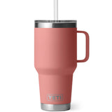 Taza Yeti Rambler 35 oz Straw Cup Sandstone Pink