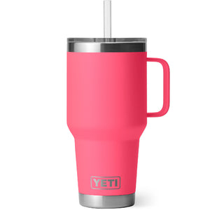 Taza Yeti Rambler 35 oz Straw Cup Tropical Pink