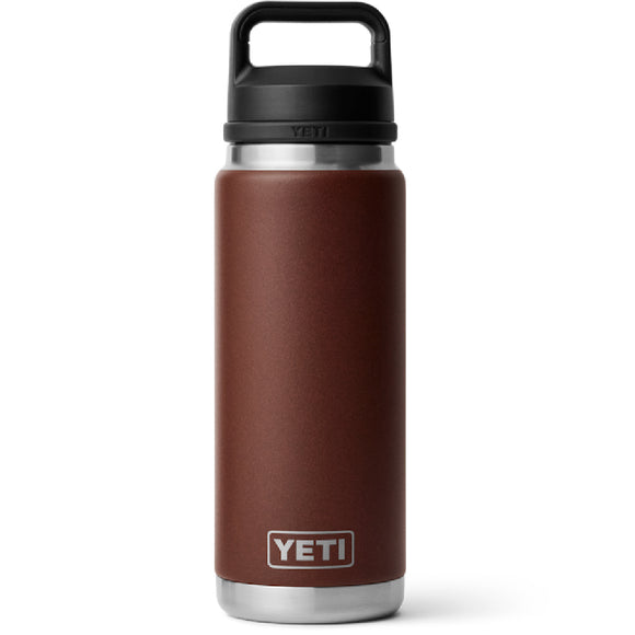 Termo Yeti Rambler 26 oz Bottle Chug Wetlands Brown