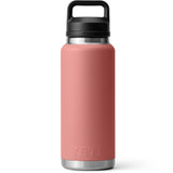 Termo Yeti Rambler 36 oz Bottle Chug Sandstone Pink