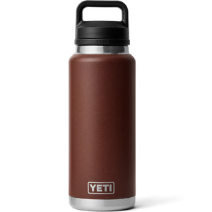 Termo Yeti Rambler 36 oz Bottle Chug Wetlands Brown