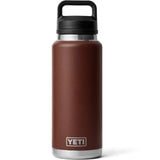 Termo Yeti Rambler 36 oz Bottle Chug Wetlands Brown