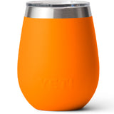 Vaso Yeti Rambler 10 oz Wine Tumbler Ms King Crab Orange