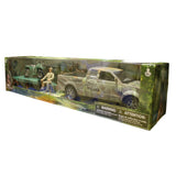 Camioneta Ford Lobo Con Remolque y Cuatrimoto Toy