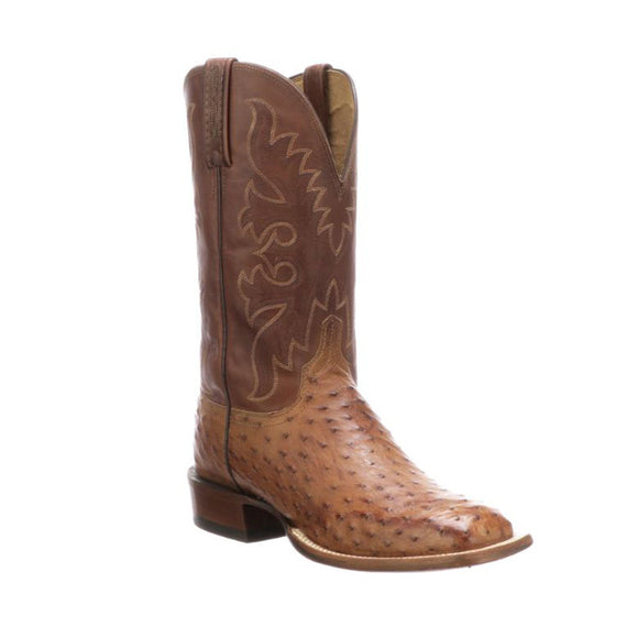 Botas Lucchese Harmon CL1024.W8S Barnwood Ostrich