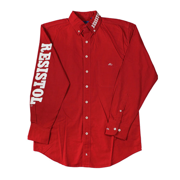 Camisa Resistol Ranch Marketing Red/White