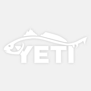 Calcomanía Yeti Redfish Window Decal